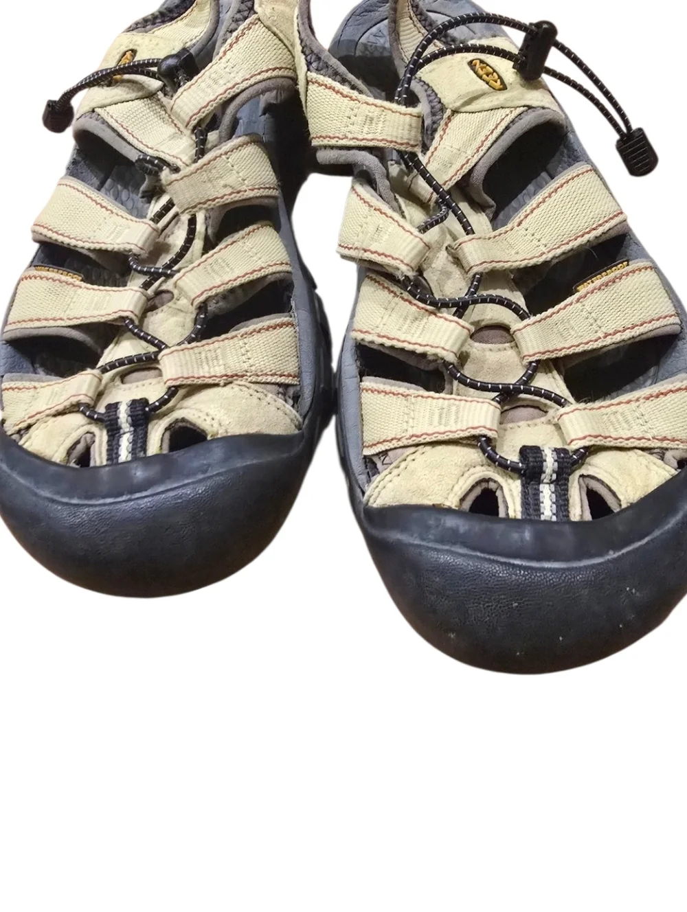 Keen Newport H2 Sandal in Beige and Gray